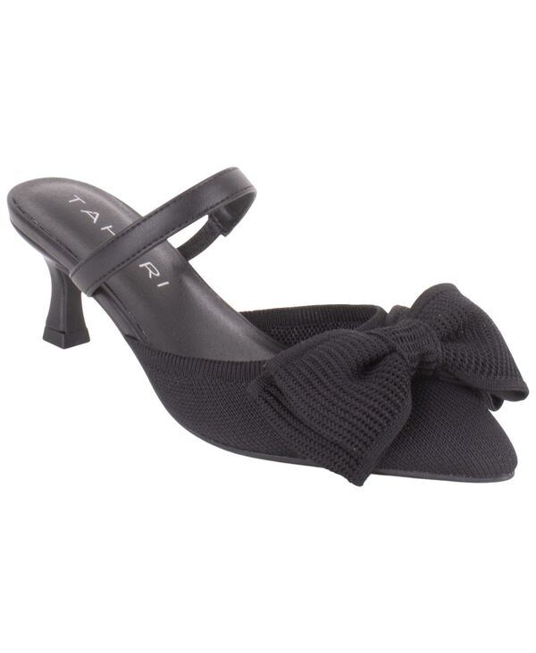 タハリ レディース シューズ パンプス 踵 Tahari Women\u0027s Monaco Kitten Heel Pumps Black 黒いこと