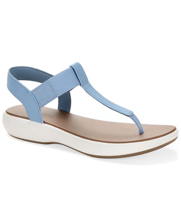 スタイルアンドコー レディース シューズ サンダル Style \u0026 Co Women\u0027s Harperr Elastic Round Toe Flat Sandals Blue Myth 青碧