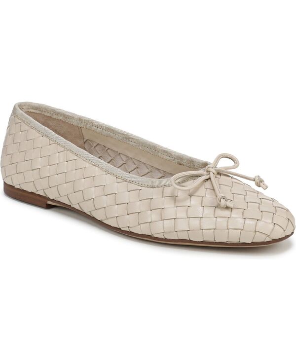 サムエデルマン レディース シューズ スリッポン・ローファー Sam Edelman Women\u0027s Ruthie Slip-On Ballet Flats Modern Ivory Leather 象牙色