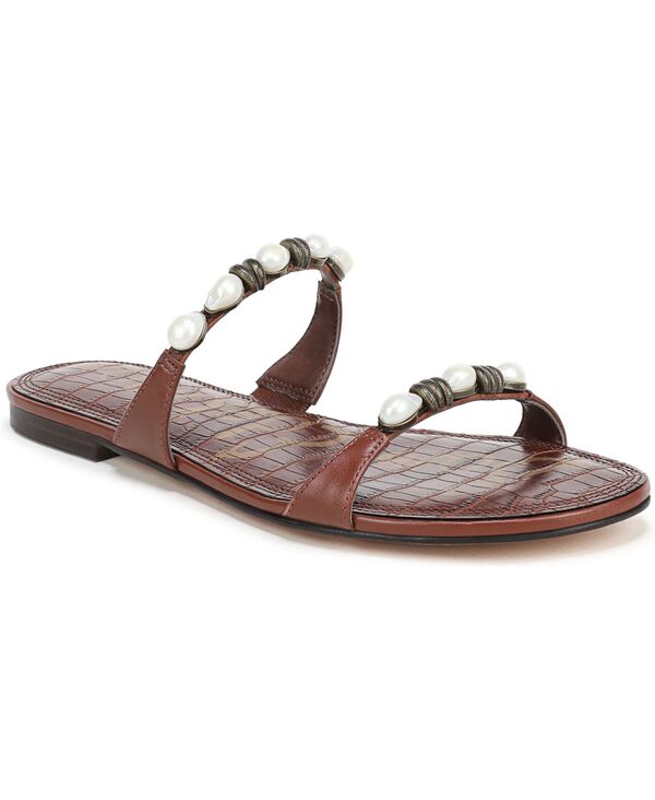 サムエデルマン レディース シューズ サンダル Sam Edelman Women\u0027s Cian Slide Sandals Burnt Brandy