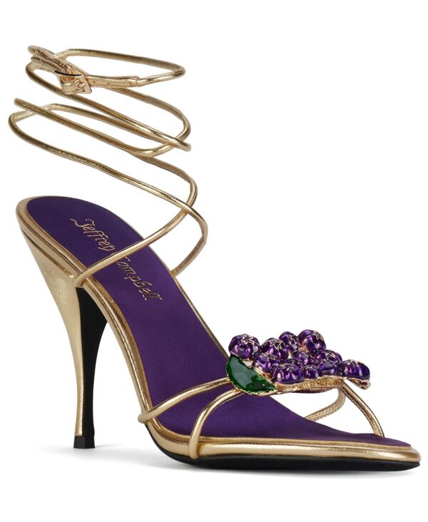 ジェフリー キャンベル レディース シューズ サンダル レース Jeffrey Campbell Women's Kleo Lace-Up Dressandals Grape Combo グレープ|ReVida 店