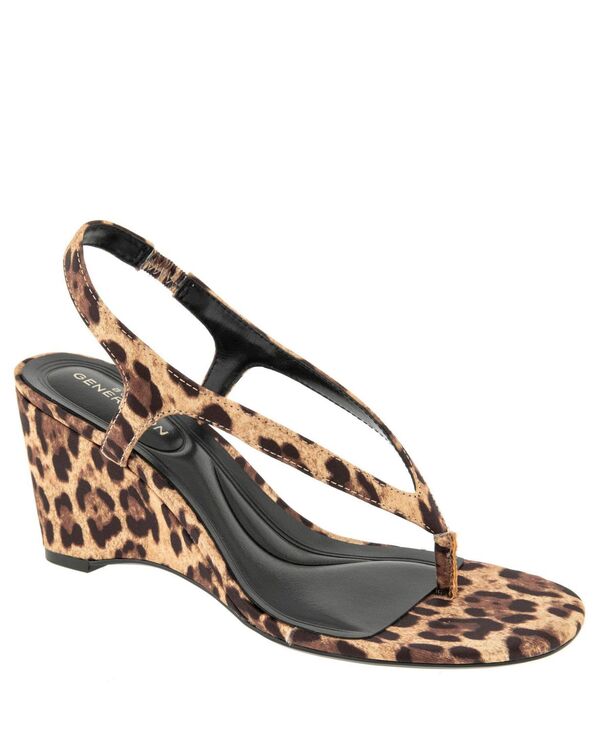 BCB 世代 レディース シューズ サンダル BCBGeneration Women\u0027serenity Wedge Sandal Cheetah