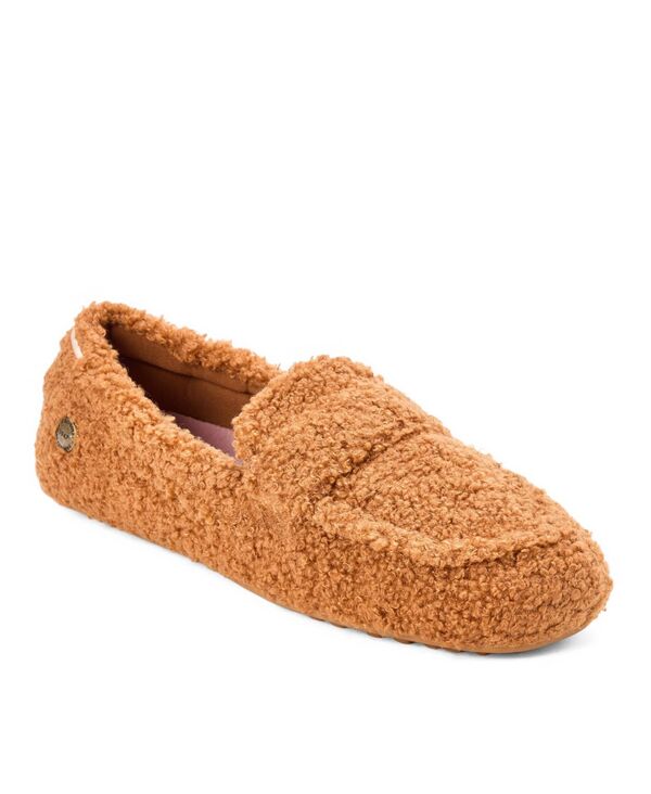 ディアフォームズ レディース シューズ スリッポン・ローファー Dearfoams Women\u0027s Hazel Teddy Loafer Whiskey