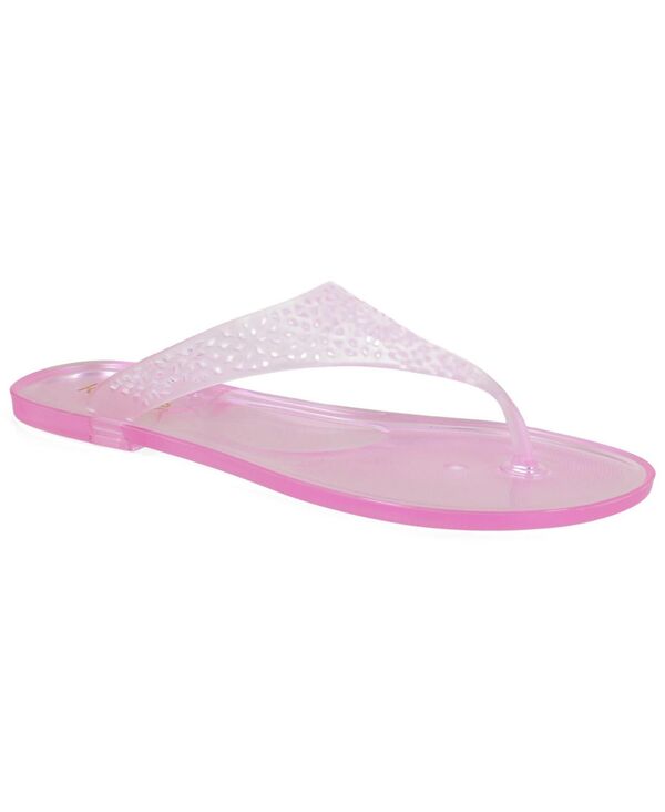 ケンジー レディース シューズ サンダル Kensie Women\u0027s Balia Flat Sandal Pink さくら色