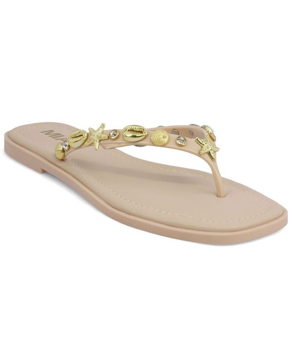 ミア レディース シューズ サンダル MIA Women\u0027s Tulah Nautical Charm Thong Sandals Nude