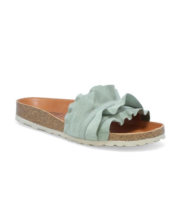 ミズムーズ レディース シューズ パンプス サンダル Miz Mooz Women\u0027sandalsage Dark Green 緑であること