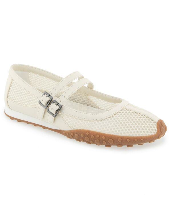 ケネスコール レディース シューズ スニーカー Kenneth Cole Reaction Women\u0027s Violeta Mary Jane Ballet Sneakers Creamesh 皮膚軟化剤