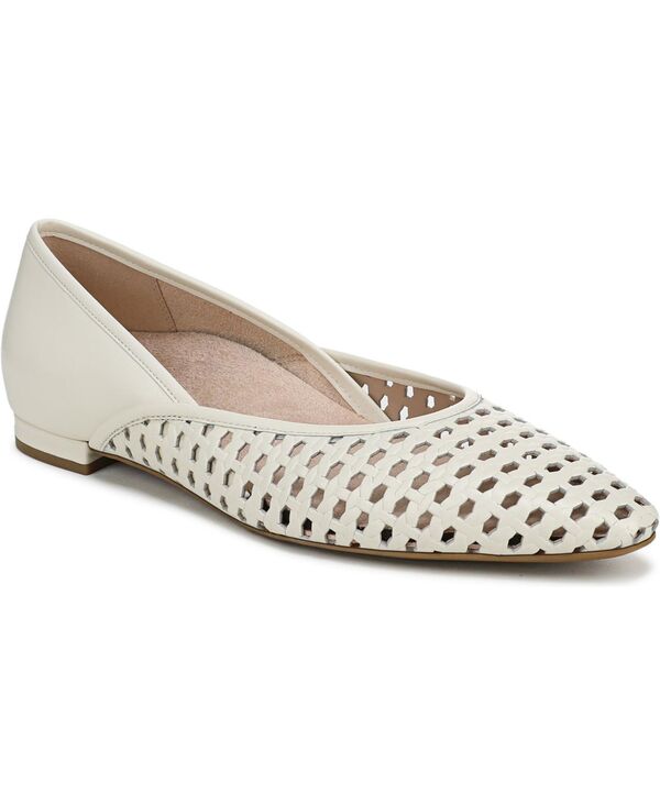 バイオニック レディース シューズ パンプス Vionic Womens Gracia Woven Ballet Flats Ivory leather 象牙色