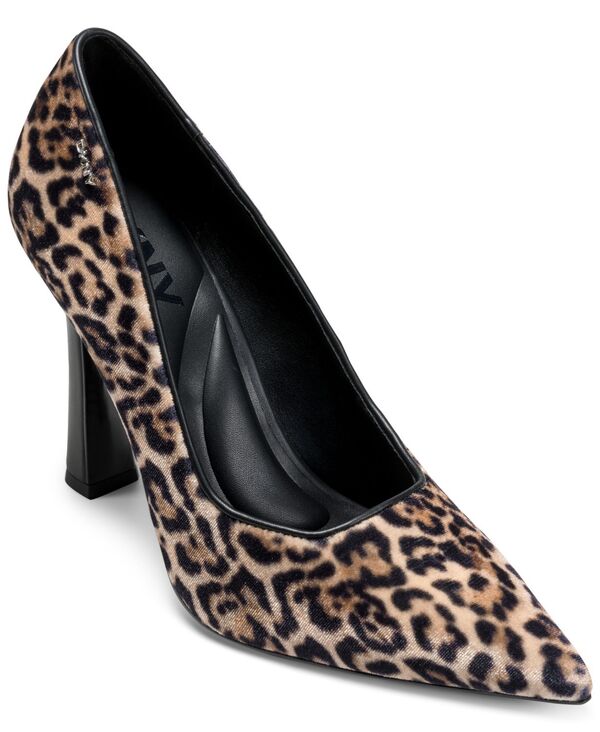 ダナ キャラン ニューヨーク州 レディース シューズ パンプス DKNY Women\u0027s Cinthia High Pointed Toe Pumps Leopard 毛の荒物