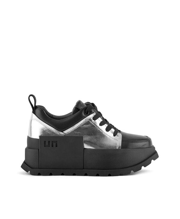 ユナイテッド素っぽんぽん レディース シューズ スニーカー United Nude Womens Roko Jay Silver しろがね色