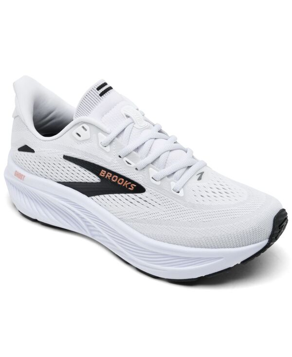 ブルックス レディース シューズ スニーカー Brooks Women\u0027s Ghost 18 Running Sneakers from Finish Line White Black Rose 白いこと