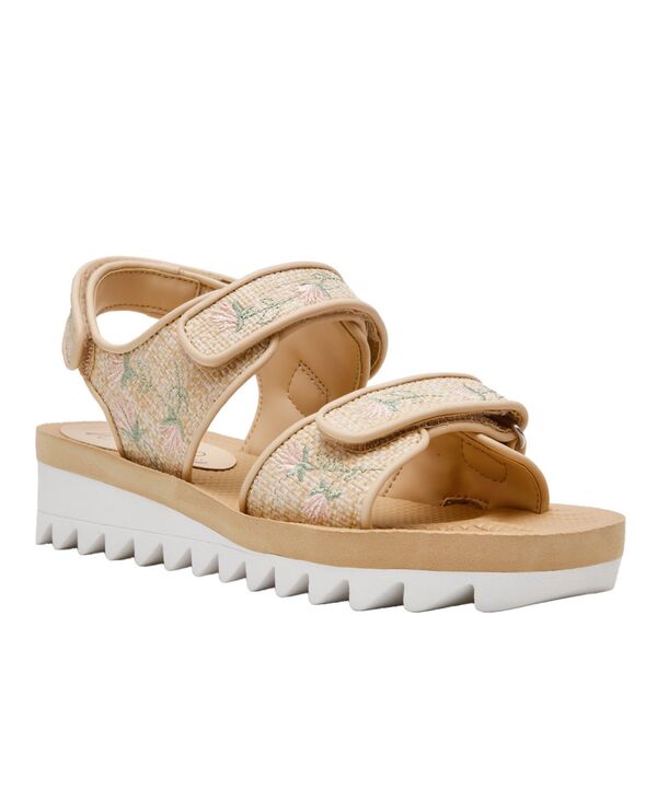 ワイルド 二人組 レディース シューズ サンダル Wild Pair Women\u0027s Kirsche Raffia Sandals Apple Blossom