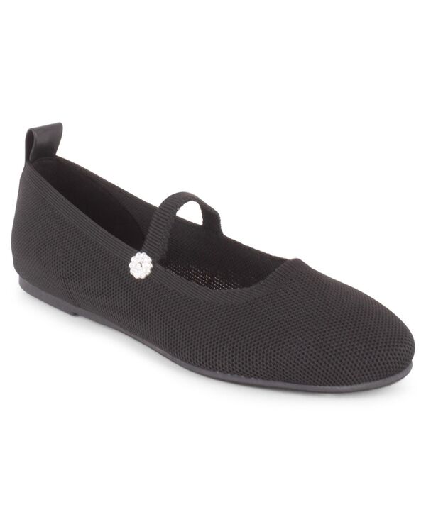 タハリ レディース シューズ パンプス Tahari Women\u0027s Cairo Mary-Jane Flats Black 黒いこと