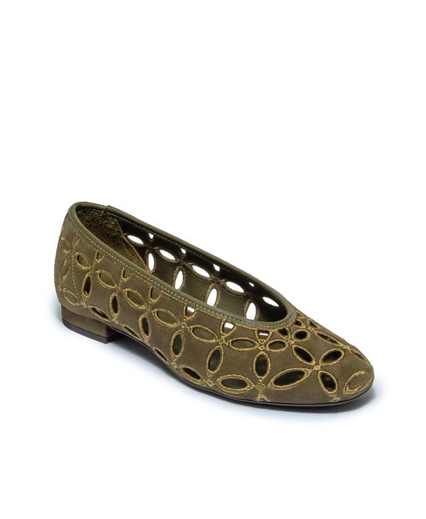 ベルナード レディース シューズ パンプス Bernardo Footwear women\u0027s Brie Ballet Flat Dark olive オリーブ