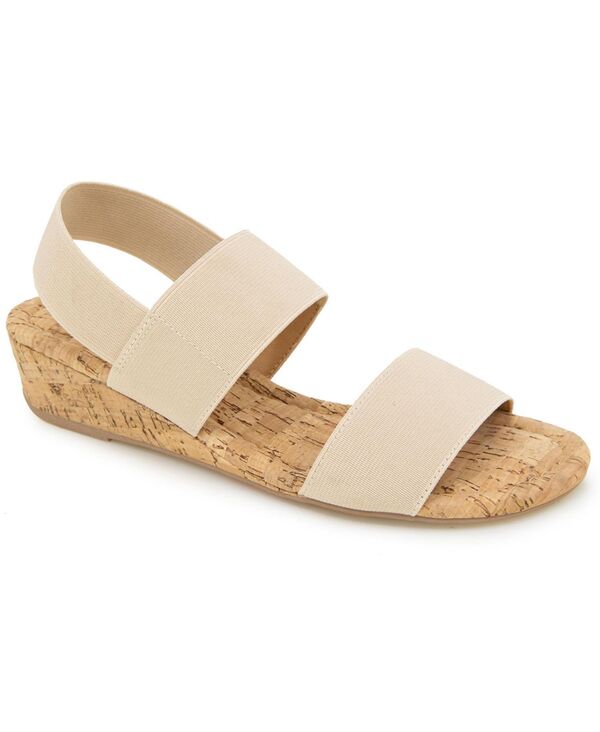 ケンジー レディース シューズ サンダル Kensie Women\u0027s Diana Wedge Sandal Natural