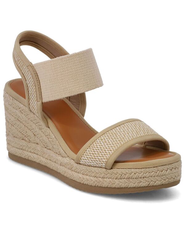 ミア レディース シューズ サンダル アンクル MIA Women\u0027s Berniece Ankle-Strap Espadrille Wedge Sandals Natural