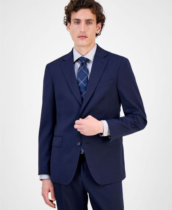 チャールズティリット メンズ アウター ジャケット・ブルゾン Charles Tyrwhitt Men's Classic-Fit Suit Separates Jacket Midnight|ReVida 店