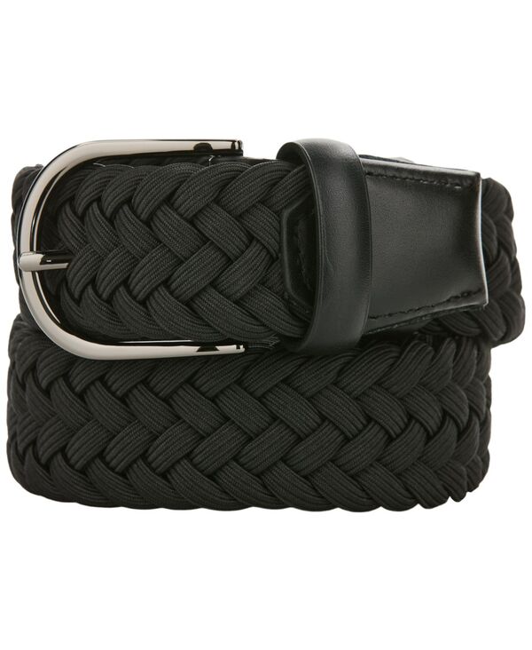 ペリーエリス メンズ アクセサリー ベルト Perry Ellis Portfolio Men's Elevated Solidress Belt Black ブラック｜ReVida 店