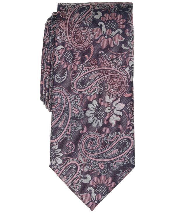 ペリーエリス メンズ アクセサリー ネクタイ Perry Ellis Men's Moreno Paisley Tie Pink ピンク｜ReVida 店