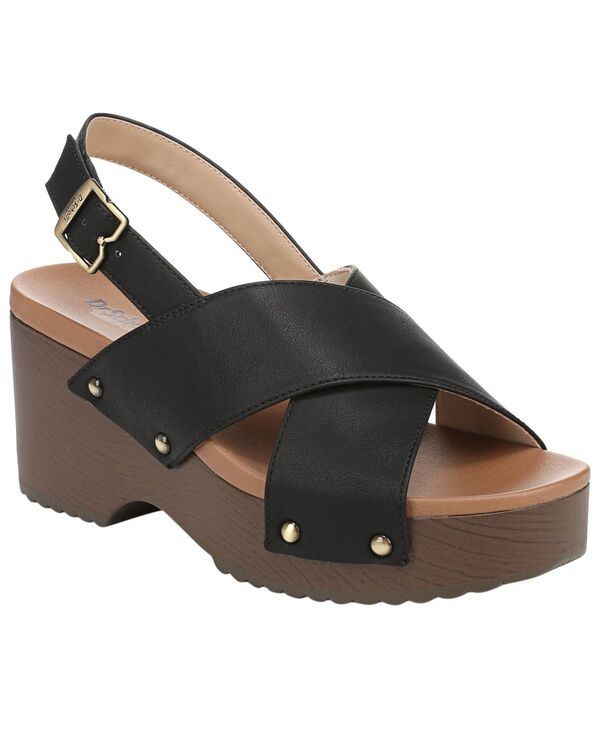 ドクター・ショール レディース シューズ サンダル Dr. Scholl's Women's Weslee Slingback Sandals Black ブラック｜ReVida 店