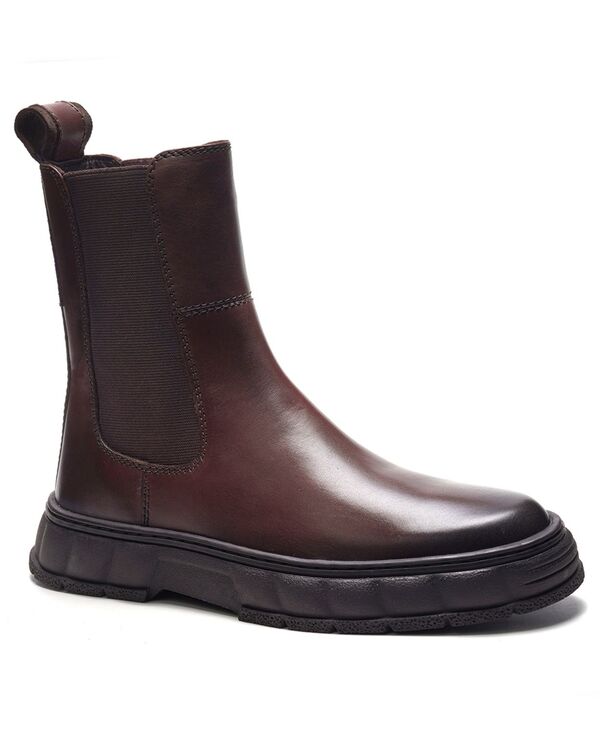 アンソニー ヴィア メンズ シューズ ブーツ・レインブーツ チェルシーブーツ チェルシー Anthony Veer A. Veer Men'startuslip-On Chelsea Boots Brown ブラウン｜ReVida 店 37,570円