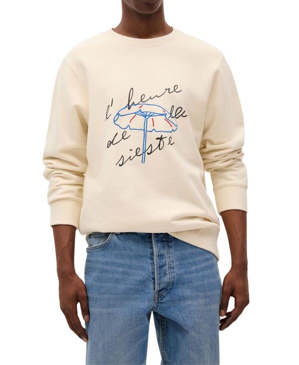 スカルパーズ メンズ アウター 編み物・スウェーター Scalpers Men\u0027siesta Sweater Cream 皮膚軟化剤