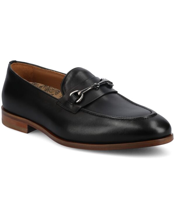 タフト メンズ シューズ スリッポン・ローファー Taft Men's Russell Bit Loafers Black ブラック｜ReVida 店