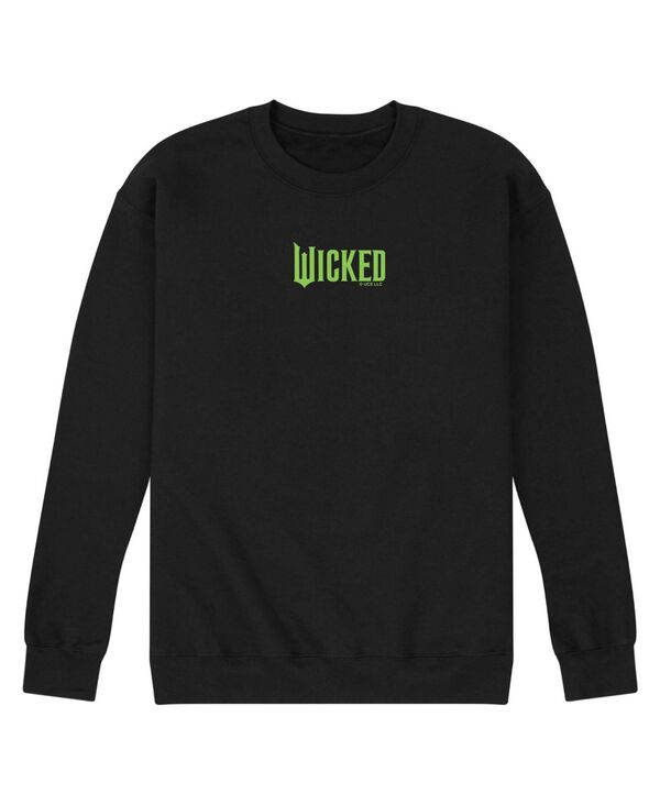エアウェーブス メンズ アウター パーカー・スウェット クルーネック シャツ ロゴ 長袖 グラフィック AIRWAVES Men's Logo Graphic Long-Sleeve Crewneck Sweatshirt Black ブラック｜ReVida 店