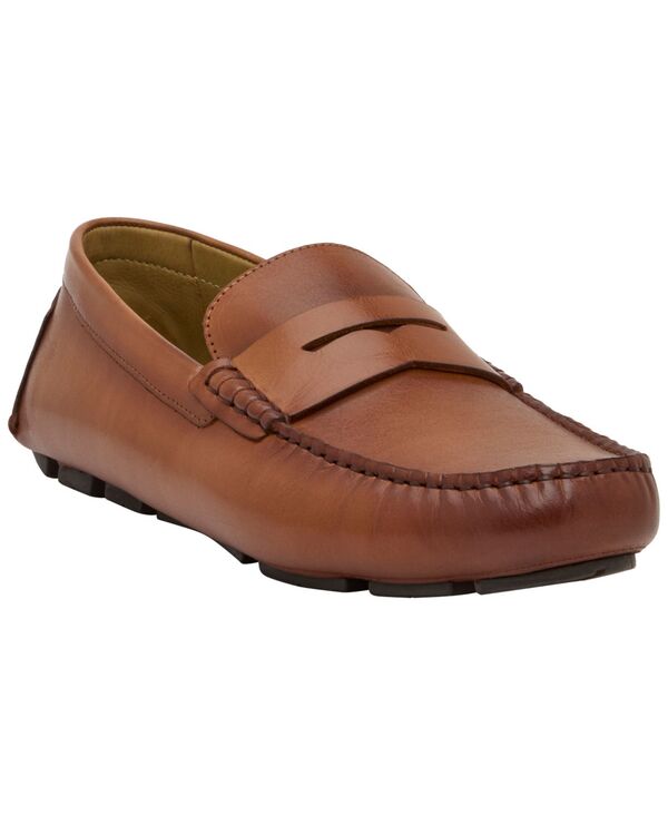 ヴィンスカムート メンズ シューズ スリッポン・ローファー Vince Camuto Men's Vitzroy Slip-On Dress Loafer Dark Tan Milano タン｜ReVida 店