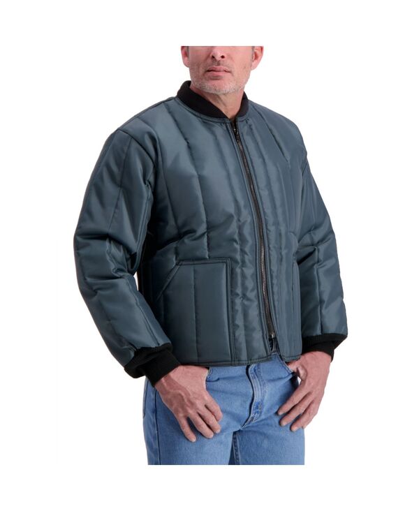 リフリジウェア メンズ アウター ジャケット・ブルゾン RefrigiWear Men's Econo-Tuff Jacket Navy ネイビー|ReVida 店