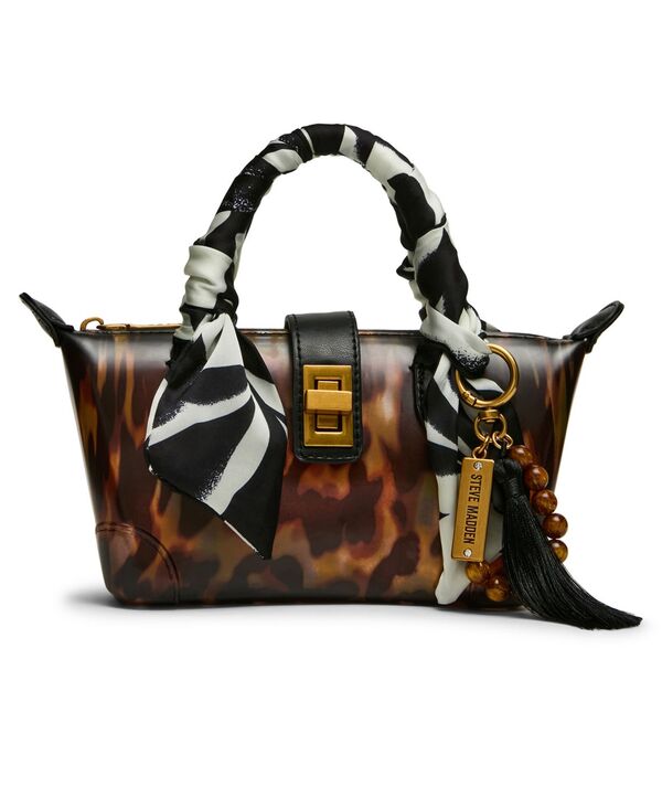 スティーブ マデン レディース バッグ Steve Madden Btatiana Jelly Small Top Handle Crossbody Handbag Leopard アニマル｜ReVida 店