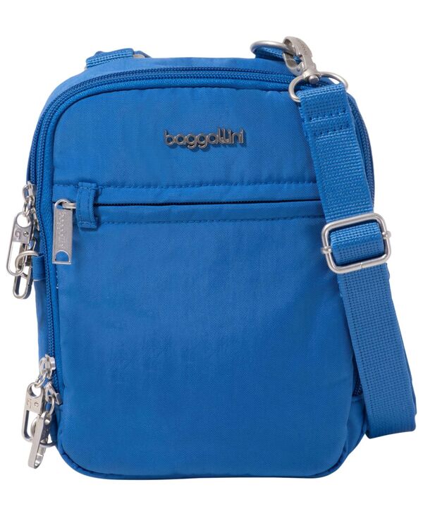 バッガリーニ レディース バッグ ミニ Baggallini Classic Anti-Theft Mini Crossbody Handbag Lapis｜ReVida 店