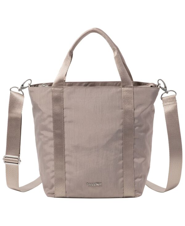 バッガリーニ レディース バッグ Baggallini Top Carry Handle Small Via Crossbody Handbag Moonrock|ReVida 店