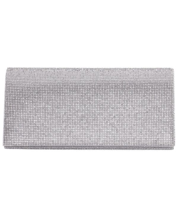 ニナ レディース バッグ Nina Deva Crystal Small Clutchandbag Silver シルバー｜ReVida 店 19,936円