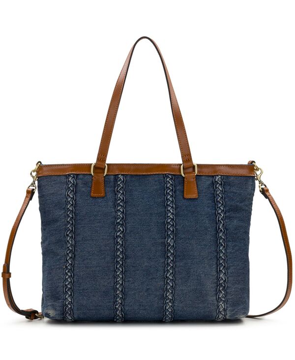 パトリシアナシュ レディース バッグ デニム Patricia Nash Nadine Medium Denim Crossbody Tote Handbag Denim デニム｜ReVida 店