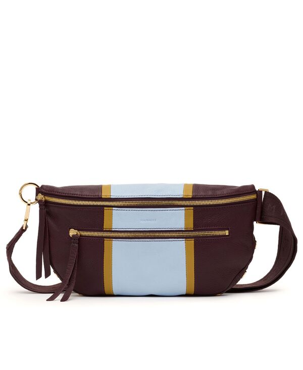 ハミット レディース バッグ レザー Hammitt Charles Medium Leather Crossbody Handbag Pink ピンク|ReVida 店