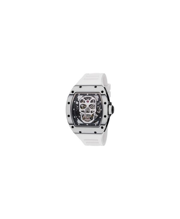 インビクタ メンズ アクセサリー 腕時計 Invicta Men's 49026 S1 Rally Automatic 3 Hand Black Dial Watch White ホワイト|ReVida 店