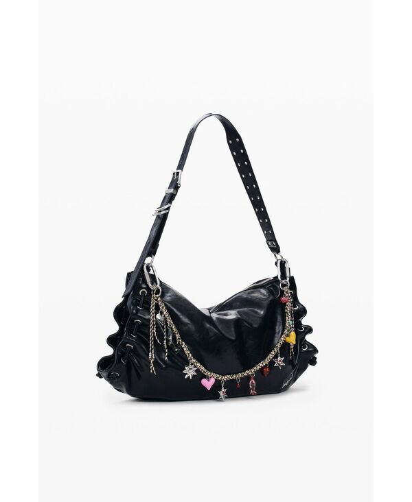 デジグアル レディース バッグ Desigual Women's CROSSBODY BAG Black ブラック|ReVida 店