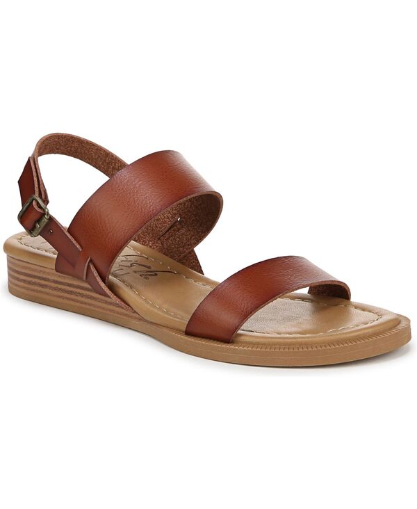 ブローフィッシュマリブ レディース シューズ サンダル Blowfish Malibu Women's Arcadia Lowedge Slingback Sandalscotch Brown Faux Leather ブラウン｜ReVida 店