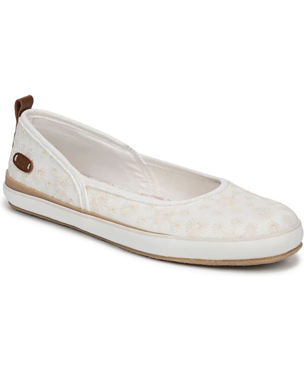 ブローフィッシュマリブ レディース シューズ パンプス Blowfish Malibu Women's Ez Does It Ballerina Flats Whiteyelet Linen ホワイト|ReVida 店