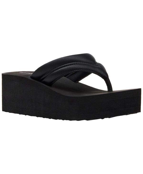 マッデンガール レディース シューズ サンダル プラットフォーム Madden Girl Women's Karson Platform Wedge Sandals Black ブラック｜ReVida 店