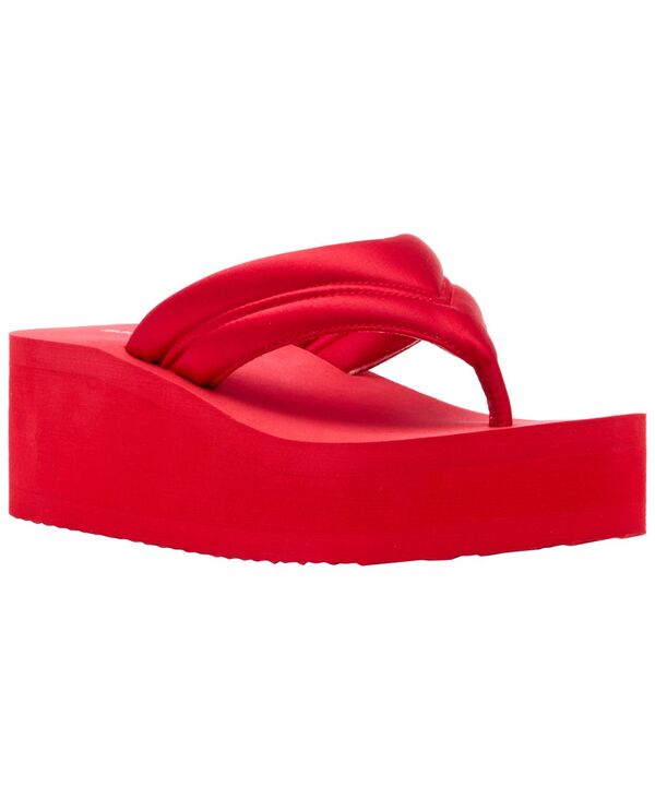 マッデンガール レディース シューズ サンダル プラットフォーム Madden Girl Women's Karson Platform Wedge Sandals Red レッド｜ReVida 店