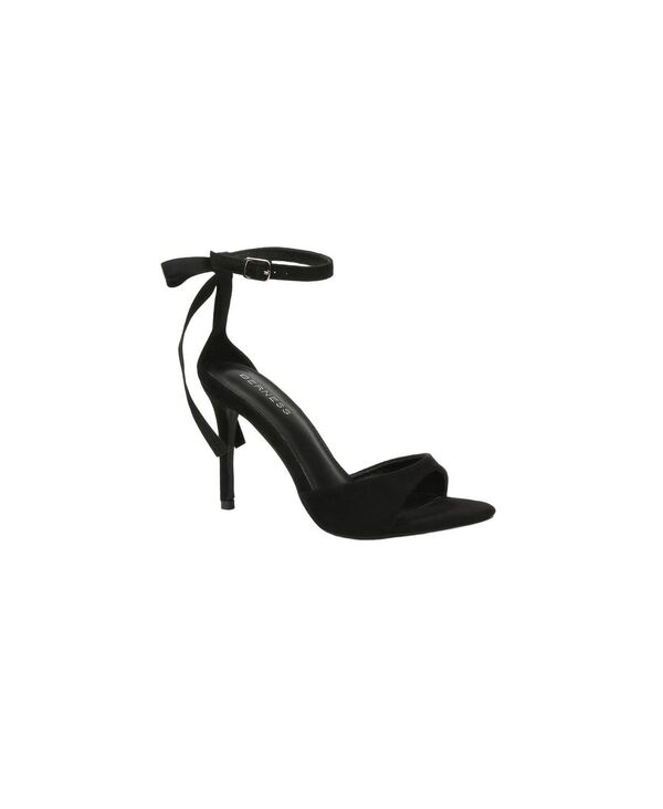 バーネス レディース シューズ サンダル アンクル ヒール BERNESS Women's Fiankle Strap Heeled Sandal Black ブラック｜ReVida 店 13,490円