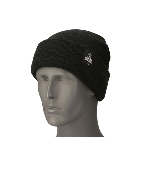 リフリジウェア メンズ アクセサリー 帽子 ウール キャップ RefrigiWear Men's Wool Blend Watch Cap Black ブラック|ReVida 店