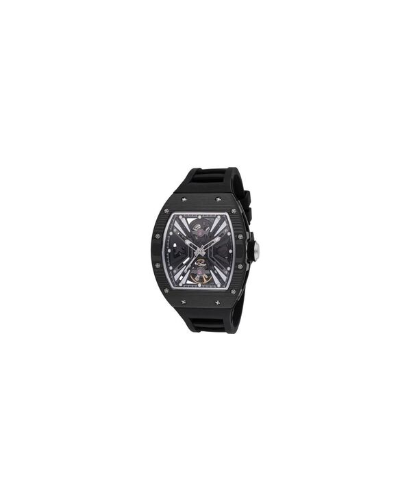 インビクタ メンズ アクセサリー 腕時計 Invicta Men's 49029 S1 Rally Automatic 3 Hand Black Dial Watch Black ブラック｜ReVida 店