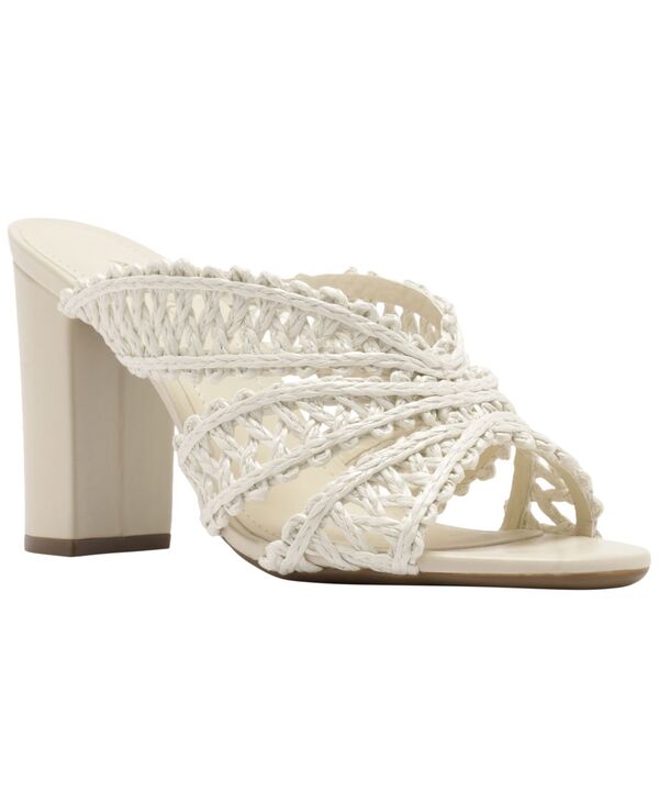 アレッツォ レディース シューズ サンダル ヒール Arezzo Women's Ciara High Block Heel Sandals Cream クリーム｜ReVida 店