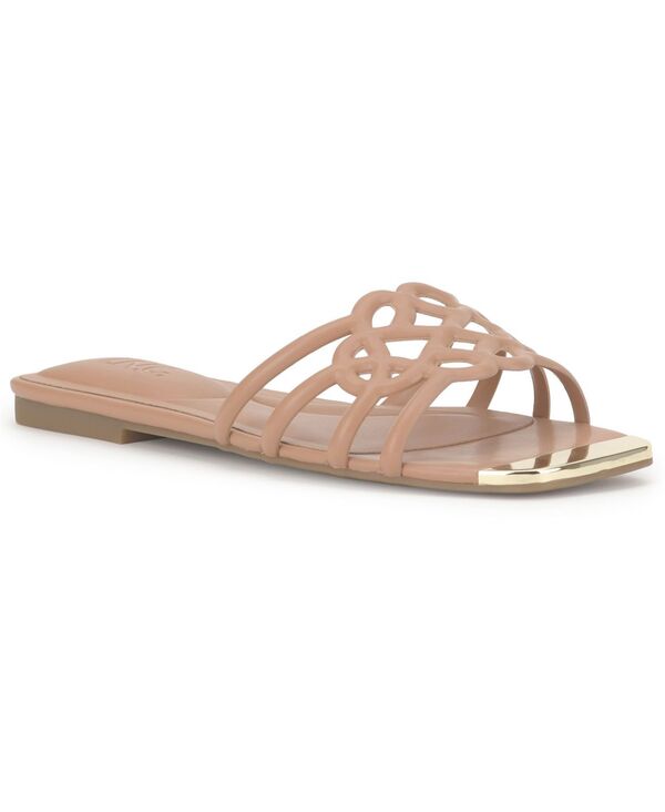 アイ.エヌ.シー インターナショナル コンセプト レディース シューズ サンダル I.N.C. International Concepts Women's Pharys Flat Sandals Dark Almond｜ReVida 店