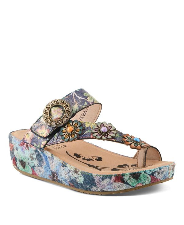 ラリティステ レディース シューズ サンダル L'Artiste womenspring Step Blissbloom Navy multi ネイビー｜ReVida 店 27,936円