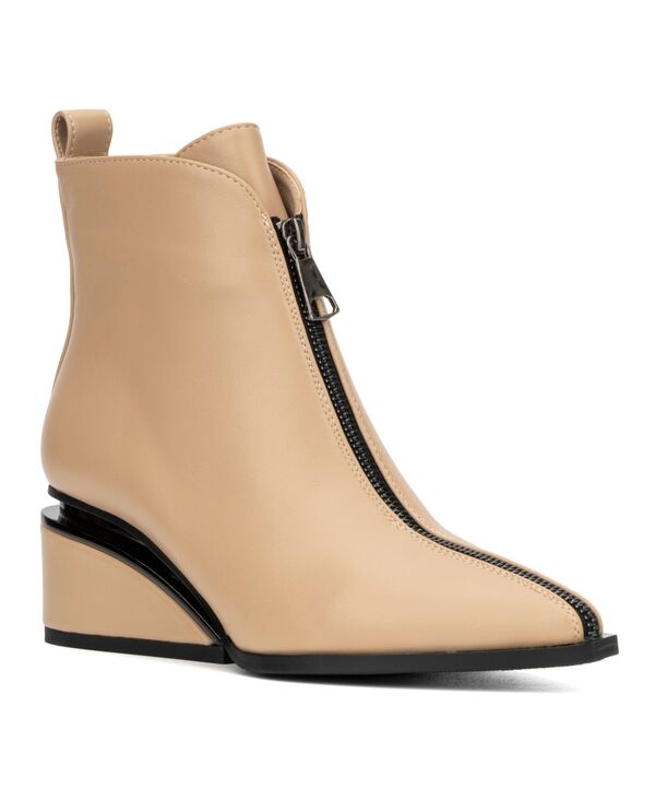 トルゲイス レディース シューズ ブーツ・レインブーツ Torgeis Women's Marion Booties Beige ベージュ｜ReVida 店