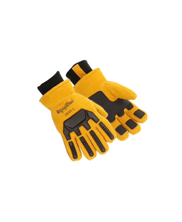 リフリジウェア メンズ アクセサリー 手袋 RefrigiWear Men's Double Insulated Impact Glove Gold ゴールド|ReVida 店